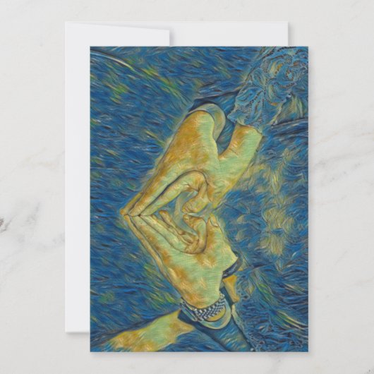 wenskaart kaart (Voorkant)