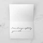 Wenskaart Kaart (Binnen)