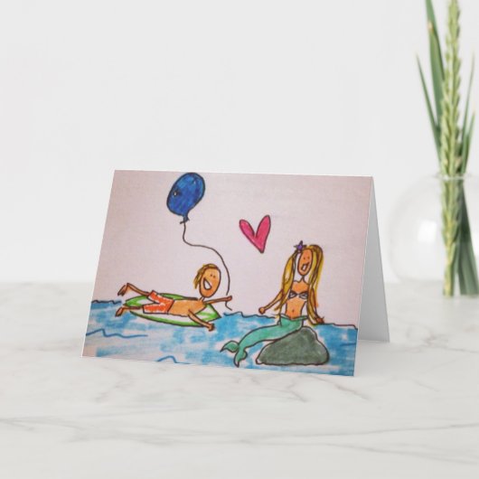 Wenskaart Kaart (Voorkant)