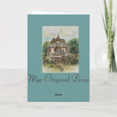 wenskaart kaart (Achterkant)