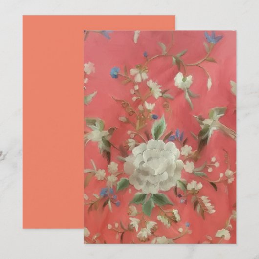 Wenskaart Kaart (Voorkant / Achterkant)