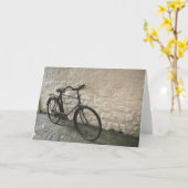 Wenskaart Kaart (Gele Bloem)