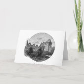 Wenskaart kastelen kaart (Achterkant)