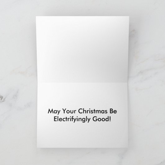 Wenskaart - Kerstmis Feestdagen Kaart (Binnen)