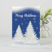 wenskaart kerstmis feestdagenkaart (Staand voorkant)