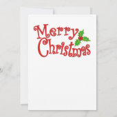 Wenskaart kerstmuis (Achterkant)