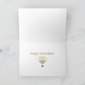Wenskaart Kittens' Hanukkah Feestdagen Kaart (Binnen)