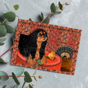 Wenskaart, koning Charles Cavalier Spaniel