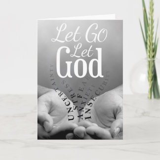 Wenskaart - Laat God los Kaart