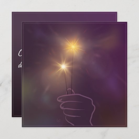 Wenskaart "Lichtdoorlaatsysteem" (Voorkant / Achterkant)