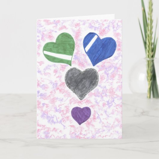 Wenskaart Love Hues Kaart (Voorkant)