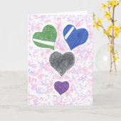 Wenskaart Love Hues Kaart (Gele Bloem)