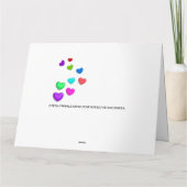 Wenskaart Love Verkopers Kaart (Achterkant)