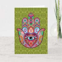 Wenskaart Lover Hamsa