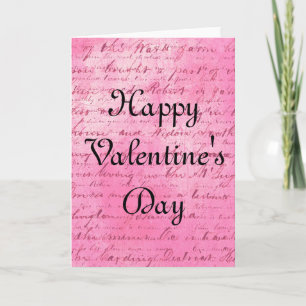Wenskaart Loving Words Valentijnsdag Feestdagen Kaart