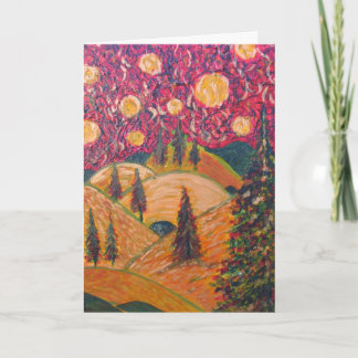 Wenskaart; Mei zijn er altijd binnen Vele Manen Kaart