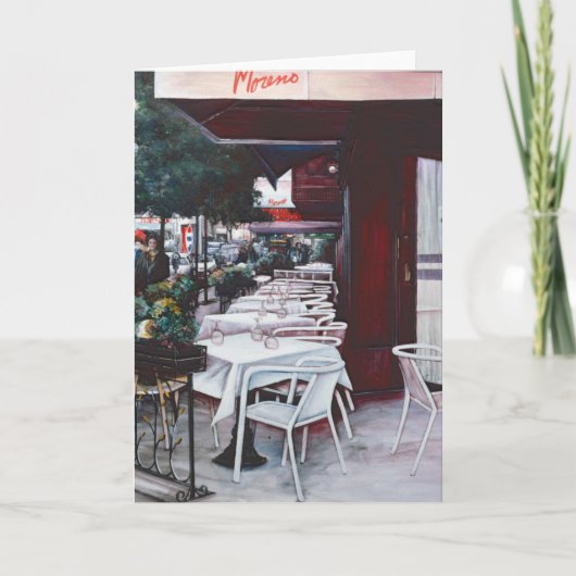 Wenskaart met daglicht kaart (Voorkant)