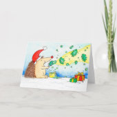 Wenskaart met de zoete kerstbellen van N. Janes Kaart (Voorkant)