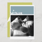 Wenskaart met envelop feestdagenkaart (Voorkant / Achterkant)