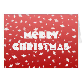 Wenskaart met kerstangels