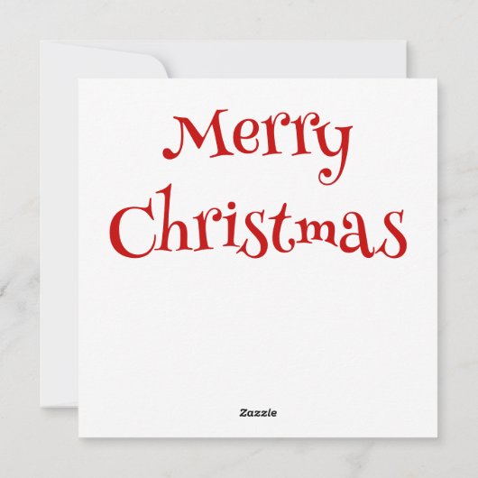 Wenskaart met kerstgrint feestdagenkaart (Achterkant)