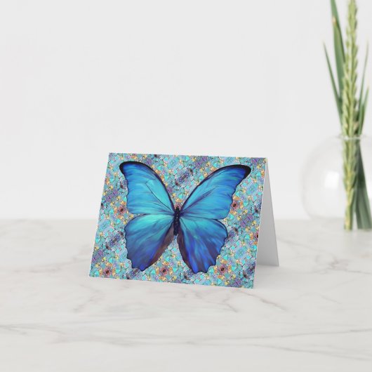 Wenskaart Morpho & Opals Kaart (Voorkant)
