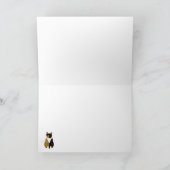 Wenskaart pompoenpatch kaart (Binnen)