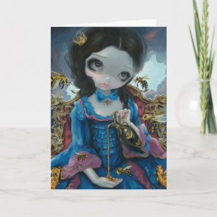 wenskaart "Queen of Bees" Kaart