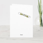 Wenskaart: Rood of Wit Kaart (Achterkant)