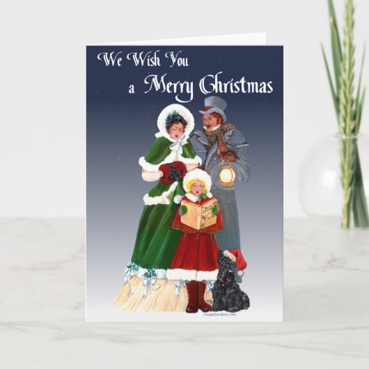 Wenskaart Schotse Terrier Kaart (Voorkant)