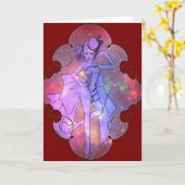 Wenskaart shows stop kaart (Gele Bloem)