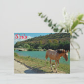 Wenskaart Sicilië (Staand voorkant)