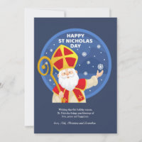 Wenskaart St. Nicholas Day