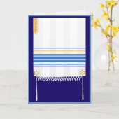 Wenskaart "Tallit" Kaart (Gele Bloem)