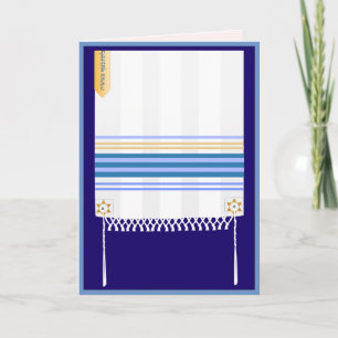 Wenskaart "Tallit" Kaart