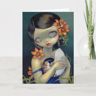 wenskaart "Tiger Lily, Tiger Nautilus" Kaart