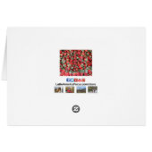 Wenskaart van aardbeivruchten (Achterkant Horizontaal)