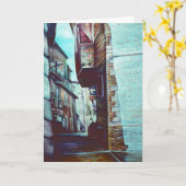 Wenskaart van Anne's Street Kaart (Gele Bloem)