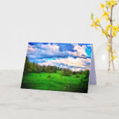 WENSKAART VAN BERGWEIDE KAART (Gele Bloem)