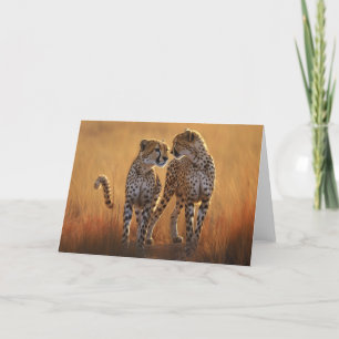 Wenskaart van Cheetah Kaart