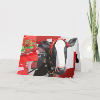 Wenskaart van de Heilige Koe Kaart