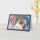 Wenskaart van de herdenkingsdag Kaart (Gele Bloem)