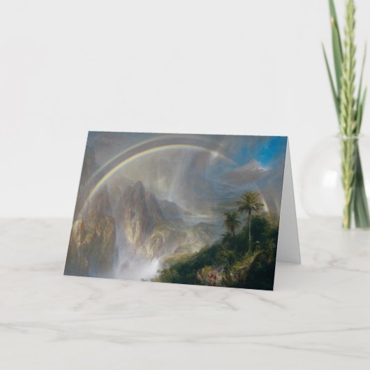 Wenskaart van de Kerk "Tropics" Kaart (Voorkant)