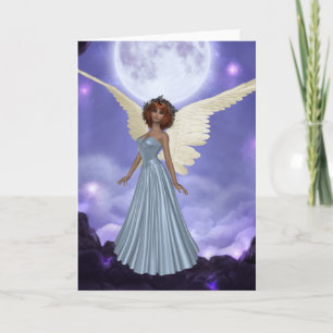 Wenskaart van de prachtige Blue Angel Kaart