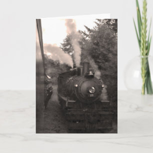 Wenskaart van de Spoorweg van de Kust van Oregon Kaart