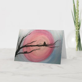 Wenskaart van een moederhorloge kaart