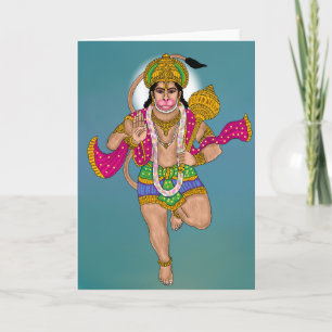 Wenskaart van Heer Hanuman Kaart