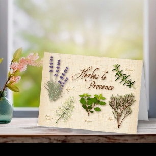 Wenskaart van Herbes de Provence Recipe