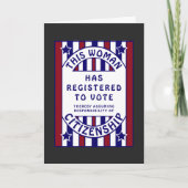 Wenskaart van het Poster voor het Partiotisch Hist Kaart (Voorkant)