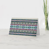 Wenskaart van het vakantieseizoen kaart (Voorkant)